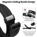 22mm Rubber Band for Fossil GEN 6 5 5E LTE 44mm 45mm Carlyle/Garrett Magnetic Buckle Bracelet Mi Watch S4/S1 Active/Color2 Strap. 