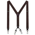 Men's Suspenders For Men 4 Heavy Duty Swivel Hooks - Adjustable Brace Elastic Mens Y-Back Suspenders for Jeans Pants Heavy Duty. 