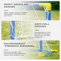 Football Goal Sports Toy Foldable Children's Football Gate with Pump & Ball Portable Soccer Goal for Outdoor Football Training.