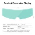 Motorcycle Helmet  Film, Universal  anti Fog Protection Film, Transparent Lens Sticker Helmet Anti Fog Film Visor Shield. 