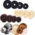 3pcs Hair Bun Donut Magic Foam Products Hairstyle Lazy Hair Accessories For Girls Women Lady Easy Big Ring Hair Styling Tools. 