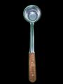 Normal Quailty 12" witout joint wood handel steel milk spoon(chai pawa)  steel in low price. 