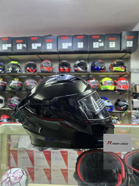 KPI HELMET FULL GLOSS BLACK MOTORCYCLE HELMET DOT AND ISI CERTIFIED | RIDERS CHOICE NEPAL