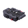 P200 Quick Release Plate for Manftu 577 501 500AH 701HDV Tripod Mounting Plate Aluminium Alloy Camera Tripod Kit. 