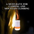 RGB LED Camping Lamp 10m Reel String Outdoor Recyclable Night Light portable Flashlight with Magnet Hook LED Rechargeable. 