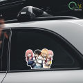 for Tie Waifu Makima Yor Car Sticker Sexy Anime NSFW Bundle Decal Car Accessories Hentai Decoration. 