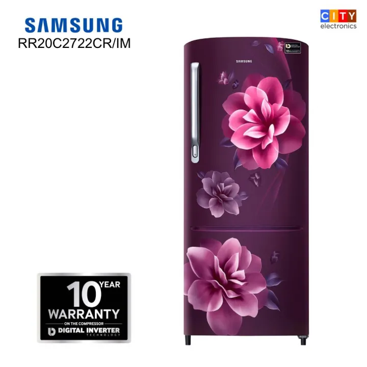 SAMSUNG%20RR20C2722CR/IM%20-%20192%20Litres%20Direct%20Cooling%20Single%20Door%20Refrigerator%202020%20(Camellia%20Purple)%20-%20Image%202