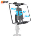 Tripod Monopod Universa Holder Mount,Stand Compatible with 7" - 15" Tablets IPad,4"-7"Folding Screen/Straight Panel Phone.