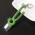 The Seven Deadly Sins Keychain Meliodas Sword Pendant Key Ring Car Bag Keychains Key Holder Weapon Jewelry Gift for Men Women. 