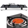 Infrared Gas Cooker Glass Top Double Burner. 