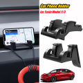 Liquid Silicone  Car Phone Holder No Trace Clip-on for Tesla Model Y/3/3+ Not Easy To Damage Long Service Life Nice Qulity. 
