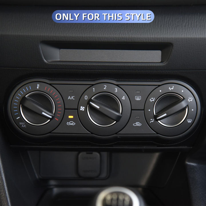 3PCS%20For%20Mazda%203%20BL%202010%20-%202013%20Air%20Conditioning%20Knob%20AC%20Knob%20Heat%20Control%20Switch%20Button%20Aluminum%20Alloy%20Accessories%20-%20Image%203