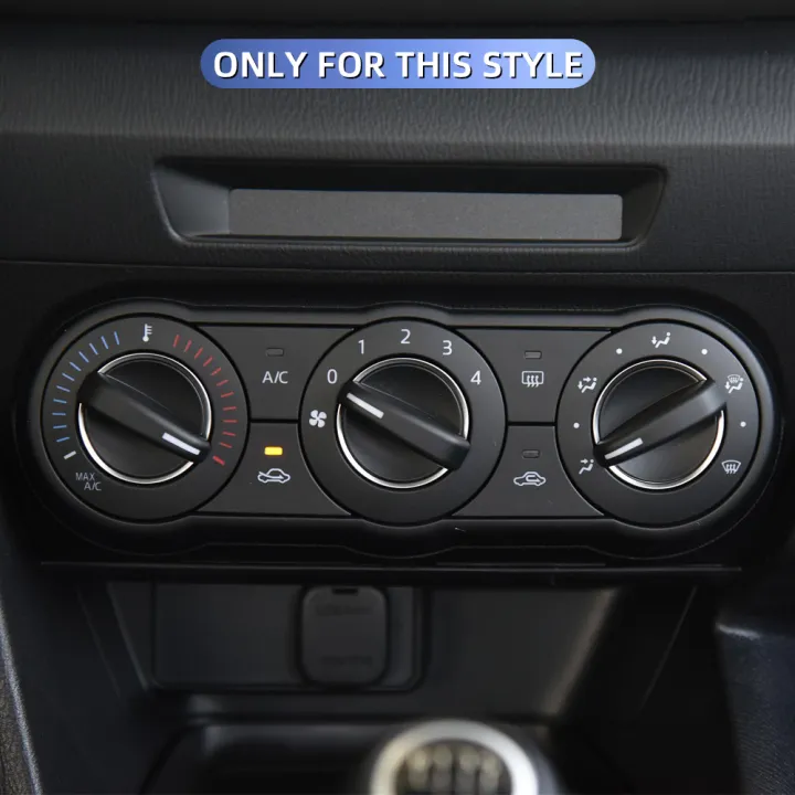 3PCS%20For%20Mazda%203%20BL%202010%20-%202013%20Air%20Conditioning%20Knob%20AC%20Knob%20Heat%20Control%20Switch%20Button%20Aluminum%20Alloy%20Accessories%20-%20Image%203