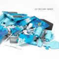1/72 Creative  Series Sukhoi Su-27 Flanker Jet Building Blocks Set Multi-Role Fighter Model DIY Toys For Boys Xmas . 