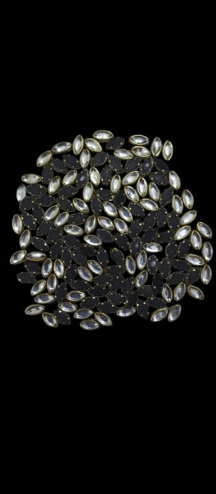 20 pcs Pearl/Bangle Making Materials - Kundan, Ceramic, Traditional Jewelry Accessories