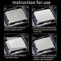 Ldpcsj 24W/Mk Gpu Cpu Thermal Pad Radiator Cooling Conductive Silicone Pad 80X40/100X100Mm High Quality Thermal Pad Heat Insulation. 