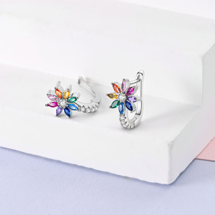925%20Sterling%20Silver%20Earring%20For%20Woman%20Pendientes%20Original%20Hoop%20Earring%20Star%20Cherry%20Heart%20Fashion%20Jewelry%20-%20Image%204