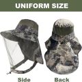 Fishing Cap Mosquito Insect Repellent Mesh Masks Anti UV Fishing Hat Unisex Summer Outdoor Fishing Camping Accessories Sun Hat.