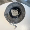 Denim Cloth Bucket Hat Men Women Outdoor Fisherman Cap Retro Casual Sun Protection Fishing Camping Spring Summer Cowboy Hat New.