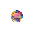 Nyan Cat Badge Cute Cartoon Rainbow Cat Meme Enamel Pins Button Pin for ...