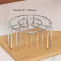 1Set Stainless Steel Grill &Skewers,24/36/48 Pcs Needle,BBQ Set, Air Fryer,Oven,Grill,Skewers,grill Accesories Kitchen Tools.