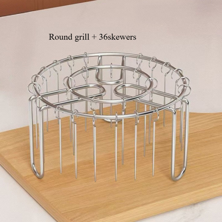 1Set%20Stainless%20Steel%20Grill%20&Skewers,24/36/48%20Pcs%20Needle,BBQ%20Set,%20Air%20Fryer,Oven,Grill,Skewers,grill%20Accesories%20Kitchen%20Tools%20-%20Image%207