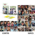 50PCS Korean Boy Group CORTIS Photo Cards Set - ‌Martin‌ James‌ Juhoon‌ Kpop Idol Collectible LOMO Card Fans Gift. 