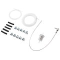 1Set Parking heater oil extractor Fuel Tank Standpipe Kit Replaceable for Eberspacher/ Webasto Heater Diesel Hose Clip.