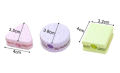 Lytwtw's Stationery  School Office Supplies Cute Cookie Sharpener For Pencil Creative Item back to school Lovely. 