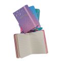 notebook for girls imported high quality durable hard cover with grip off white pages with lines 3x4 inches. 