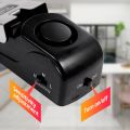 KERUI 2 Pack Door Stop Alarm System 120dB Loud Home Security Anti-Theft Door Block System Portable Door Stoppers Preasure Alarm. 