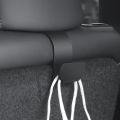 New 2pcs Rear Headrest Hook for Tesla Model Y Organizer Center Console Head Rest Storage Accessories Bag Umbrella Trunk Hanger.