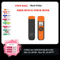 Optical Power Meter G10 High Precision Rechargeable Battery FTTH Fiber Optic Power Meter With Flash Light OPM FC/SC/ST. 