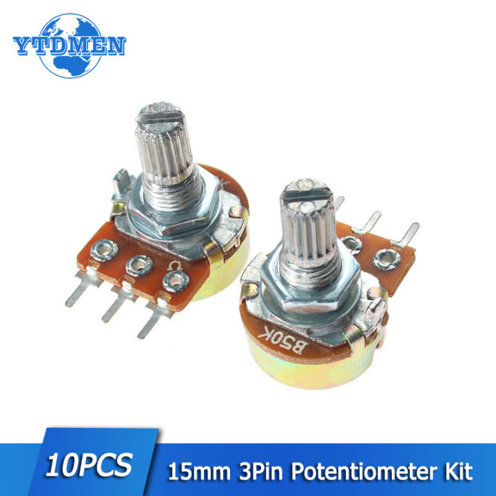 10PCS Potentiometer Resistance WH148 1K 2K 5K 10K 20K 50K 100K 500K 1M ...
