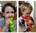 4 PCs Ice Pop Maker Silicone Long Ice Pop Push Up Frozen Stick Ice Cream Jelly Lolly Pop for Popsicle Reusable Ice Cream Molds. 
