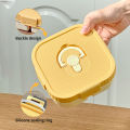 WORTHBUY Portable Plastic Lunch Box With Compartment Microwave Safe Fruit Salad Lunch Container Kid Student Leak-proof Bento Box.