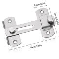 Stainless Steel Door Locks Child Safety Cabinet Locks Collision and Breakage Prevention Locks for Window Cabinet Fitting Room. 