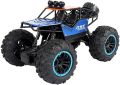 1/24 Scale Beginner RC Truck, 4WD High Speed All Terrains RC Car, Metal Shell Off Road RC Vehicles Toys With LED Light, For Boys Kids And Adults (Blue, Green). 