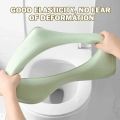 1pc Soft Toilet Seat Cover for All Seasons, Washable, Waterproof, Easy To Clean, Universal Fit Bathroom Upgrade, Anti-Slip.