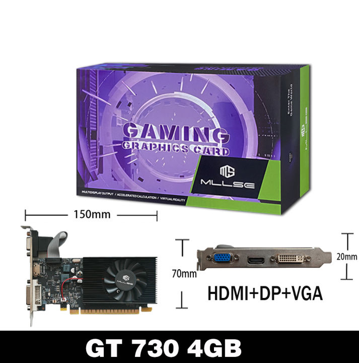 MLLSE%20GT730%204GB%20GT740%204GB%20Graphics%20Card%20GDDR3%20128Bit%20DVI%20VGA%20PCI-E%203.0%20Geforce%20GPU%20Gt%20730%20Gaming%20Video%20Card%20Placa%20De%20Video%20-%20Image%207