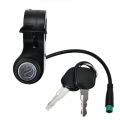 Throttle for Kukirin G2 Max / G2 Pro Electric Scooter Speed Accelerator Switch 5pin Cable with Lock Key Parts. 