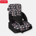 INSULAR Portable Foldable Anti slip Children's Seat High Cushion Baby Dining Chair High Cushion Children's Travel Supplies. 