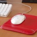 Mouse Pad Arm Rest Flat Hard Base Size 8.8 x 7.3 x 0.2 Inches Blue Color Computer Accessories. 