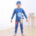Cmall long sleeve swim suit 'with boy's cap (3 models to choose from) 0738-0739-0740. 