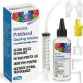 MIRAVEXL 100ml Printhead Cleaning Kit Liquid Solution for Epson Brother Inkjet Printer Head Unclog Cleaner Repair Tool.