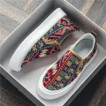 Men Shoes Breathable Canvas Shoes Men  Vulcanize Shoes Classic Fashion Embroidery Male Canvas Shoes Lightweight Sneakers ﻿. 