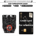 RC High Speed Fan 25-50mm Motor ESC Waterproof 10000-30000RPM 5V-12V DC for 550 Brushed Brushless Motor Cooling Fan Heat Sink.