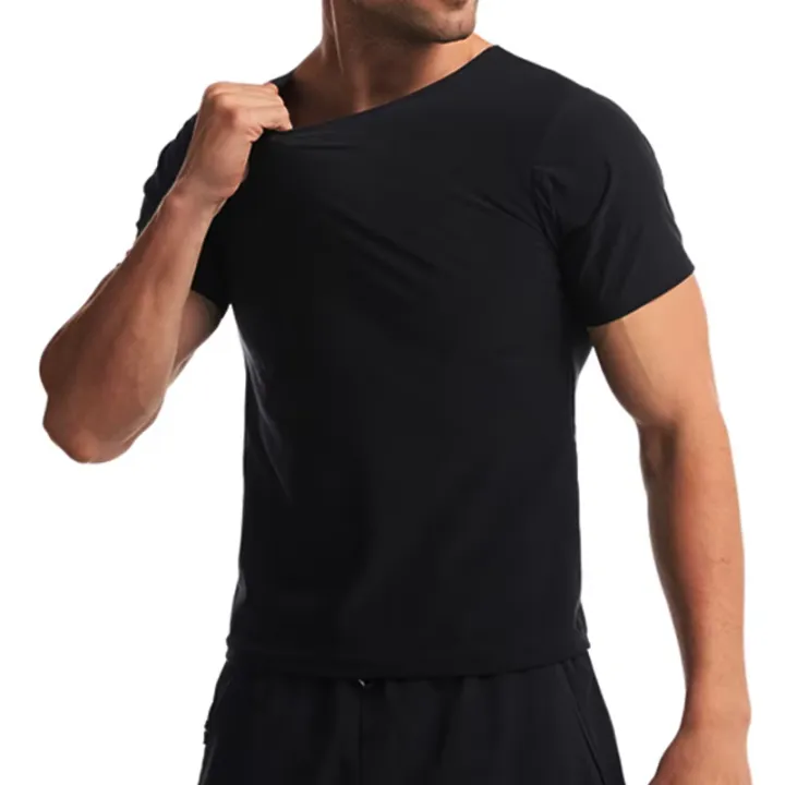Men%20Sauna%20Sweat%20Shirt%20Hot%20Polymer%20Corset%20Compression%20Waist%20Trainer%20Shirt%20Workout%20Tank%20Top%20Weight%20Loss%20Body%20Shaper%20Slimming%20Vest%20-%20Image%202