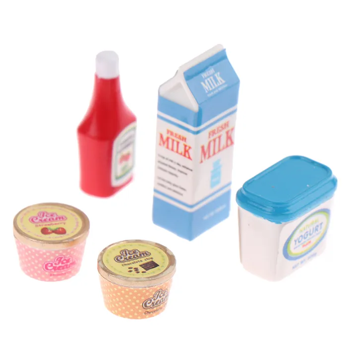 5Pcs/Set%201:12%20Dollhouse%20Miniature%20Food%20Mini%20Tomato%20Sauce%20Iced%20Yogurt%20Dolls%20Kitchen%20Toy%20-%20Image%207