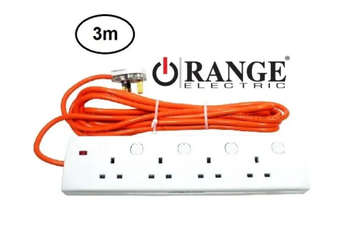 ORANGE%20-%20Extension%20Wire%20Cord%203%20Meters%204Way%20-%2013A%20Trailer%20Multi%20Socket%20-%20Multi%20Plug%20Power%20Strip%20-%20Fused%20Plug%20Top%C2%A0%20-%20Image%207
